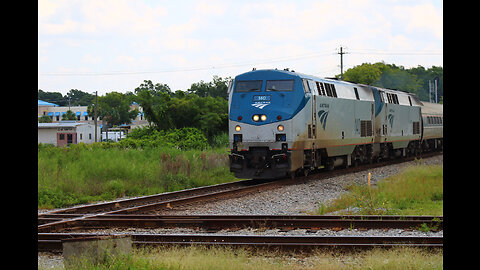 Amtrak Train - Plant City, Florida