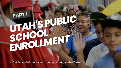 Utah's public school enrollment increases, bucking national trend
