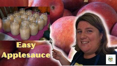 How To Can Applesauce | So EASY | Great For Beginners