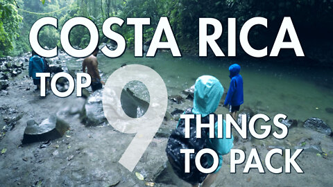 Costa Rica - Top 9 Essential Things to Pack