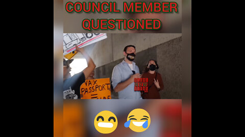 Burbank City Councilman Confronted by protesters