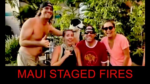They did not use directed energy weapons They used the eyes and ears of the state Maui staged fires