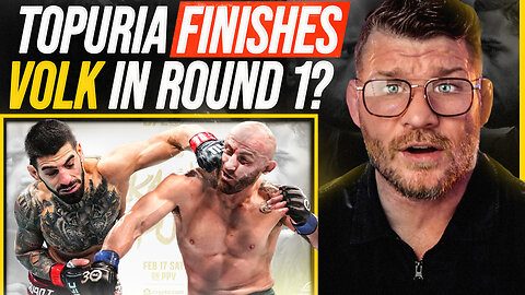 BISPING reacts: Ilia Topuria "I'll FINISH VOLKANOVSKI in ROUND 1 then McGREGOR or OMALLEY"