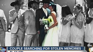 Couple searching for stolen memories