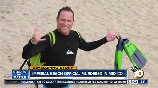 Imperial Beach city official murdered in Mexico