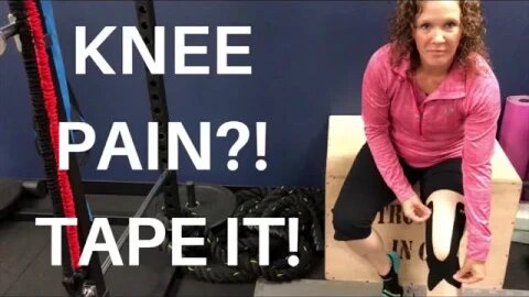 KNEE PAIN/PROBLEMS?! TAPE IT FOR IMPROVED PERFORMANCE! KT TAPE REVIEW! | Dr K & Dr Wil