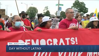 Marchers observe 'Day Without Latinx' in Milwaukee