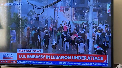 US Embassy Under Attack! Lebanon