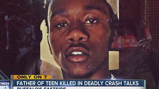Father of teen killed in overnight crash talks to 7 Eyewitness News