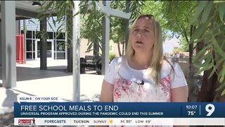 Universal free school meals ending: How that impacts Tucson school districts