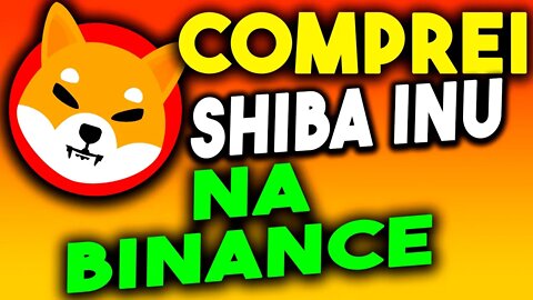 SHIBA INU COMO COMPRAR NA BINANCE 🔴