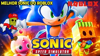 O MELHOR SONIC DO ROBLOX