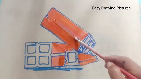 Easy Drawing Pictures: Learn to draw bricks