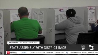Two republicans trying to unseat democratic incumbent in the assembly race for district 76
