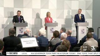 Herbster, Lindstrom, Thibodeau attend Republican primary gubernatorial forum; Pillen skips