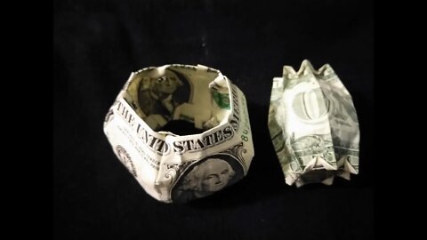 Origami Lantern | Customized Bracelet Any Paper size or Money Origami Dollar Design © #DrPhu