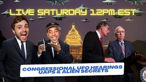 Congressional UFO Hearings & Mitch McConnell's Freeze-up | Live Research Podcast