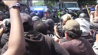 Aug 19 2017 Boston free speech rally 1.10.1 Antifa-leftist clash with police