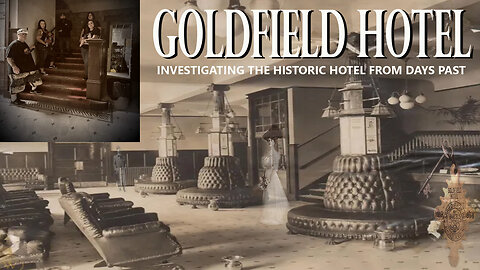 👻 Crazy night inside the HAUNTED GOLDFIELD HOTEL | #youtube 👻