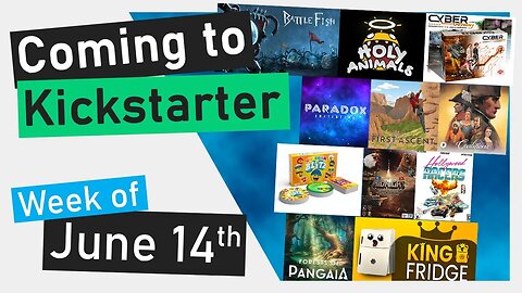 📅Coming to Kickstarter | Paradox Initiative, Forests of Pangaia, Coalitions, Cyber Odyssey, Scarface