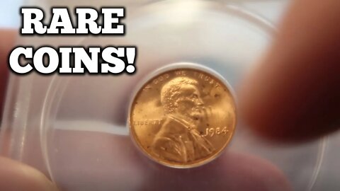 RARE COINS that are WORTH MONEY from my COIN COLLECTION!