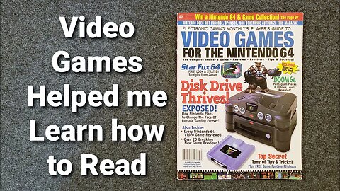 I Learned How to Read Because of Video Games, A Retrospective.