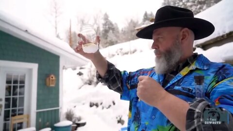 Two Cowboys are Getting Some Vitamin "P" Thanks to Alberta Pork and Great North Distilleries