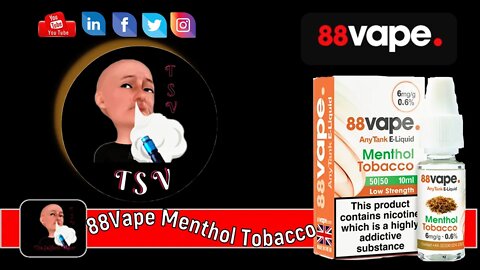 88Vape Menthol Tobacco