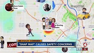 Snap Maps cause safety concerns
