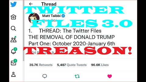 Twitter files 3.0 the silencing of a sitting President as Trump goes dark