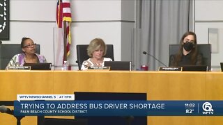 School District of Palm Beach County short of bus drivers