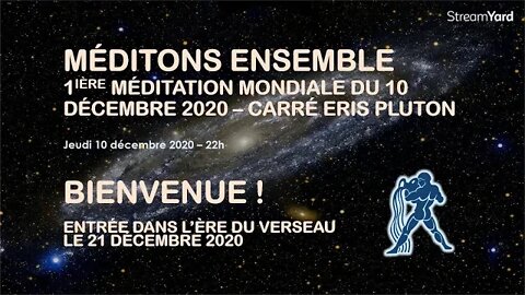 Méditons Ensemble le 10 12 2020 Galaxie Eris Pluton