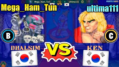 Street Fighter II': Champion Edition (Mega_Ham_Tun Vs. ultima111) [South Korea Vs. South Korea]