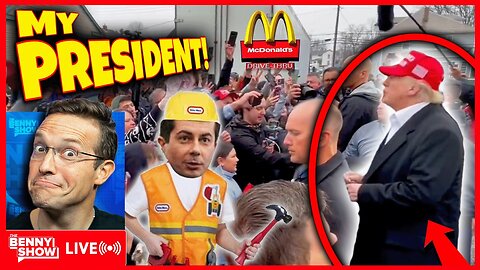 Triumphant Trump Visits Ohio, McDonalds as FJB Chants Ring Out | RAT Mayor Pete CRAWLS in HOLE After
