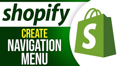 Creating Navigation Menu in Shopify - Explained | Shopify Tutorial