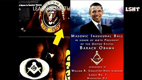 Masonic Brotherhood: Barack Obama Was Chosen & Hoodwinked America