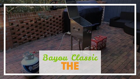 Bayou Classic 700-701 4-gal Stainless Bayou Fryer Includes 2 Stainless Mesh Baskets Fry Thermom...