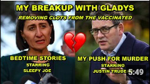 Removing CLOTS from arm of vaccinated | My breakup with GLADYS | Is anybody AWAKE yet?