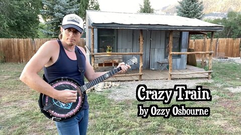 Ozzy Osbourne's "Crazy Train" on a banjo
