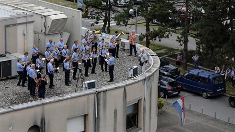 Koncert orkestra ZET-a s krova Centra za kulturu kojim se obilježava njegova 95. obljetnica