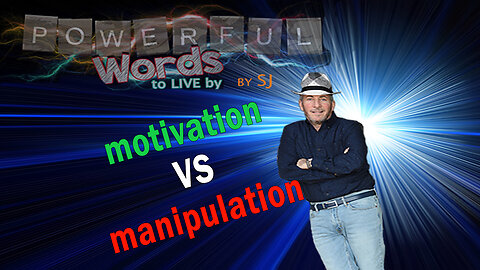 MOTIVATION VS MANIPULATION