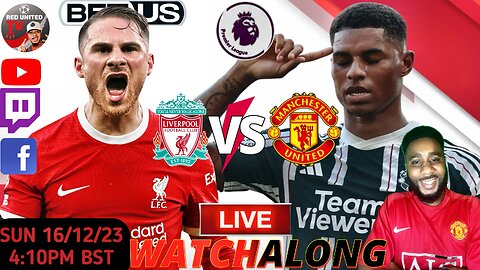 LIVERPOOL vs MANCHESTER UNITED LIVE WATCHALONG - PREMIER LEAGUE | Ivorian Spice