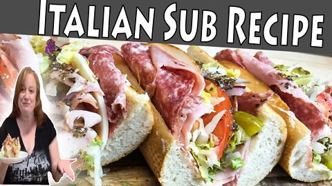 ITALIAN SUB RECIPE | WHAT'S FOR LUNCH | HOW TO MAKE A SUB
