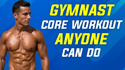 Gymnast Core Workout Anyone Can Do (Follow along!)
