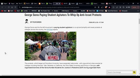 Don't Get Caught Up Soros Funded Pro Palestine Protests