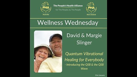 David and Margie Slinger Wellness Wednesday zoom recording