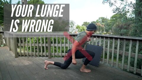 Stop doing the lunge (until you see this) - simple tweaks to strengthen hip flexors and quads