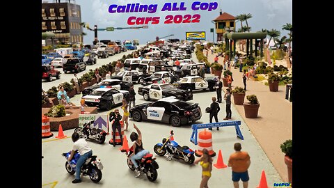 1stPix Diecast Dioramas: Calling ALL Cop Cars 2022