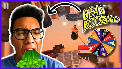 WHY DID I DO THIS!!! | Getting Over It Bean Boozled Challenge