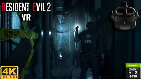 Resident Evil 2 Remake VR Gameplay Test on an RTX 4090 and HP Reverb G2